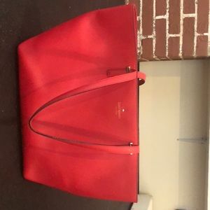 Red Kate spade purse